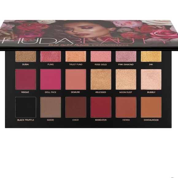 HUDA BEAUTY Other - 🆕Huda Beauty Rose Gold Eyeshadow Palette
